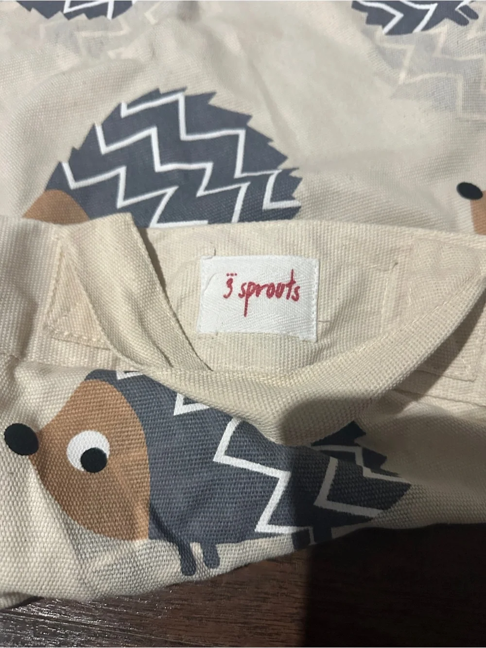 3 Sprouts Hedgehog Play Mat & Toy Storage Bag